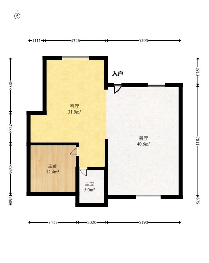 银宏小区 6室2厅5卫 328.0万 银宏小区 6室2厅5卫 328.0万户型图
