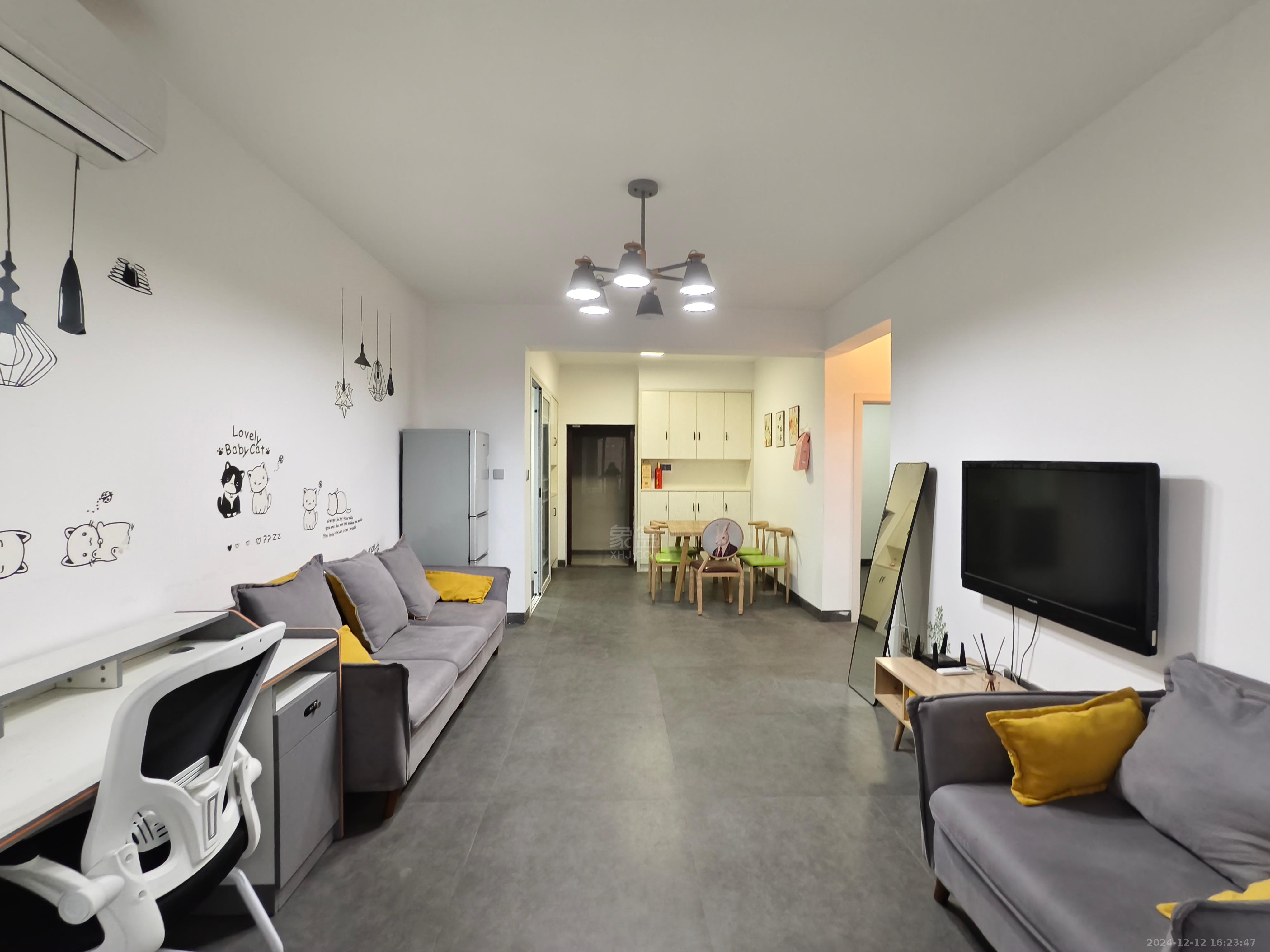 中泰财富湘江 2室1厅1卫 2100.0元/月 中泰财富湘江 2室1厅1卫 2100.0元/月室内图