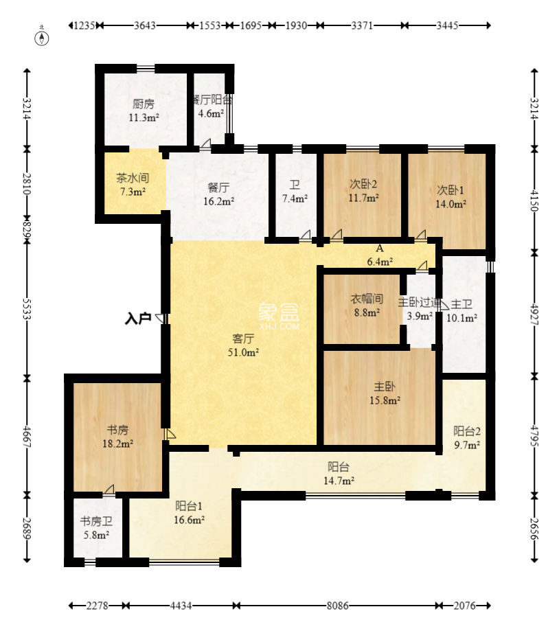地鐵中建江山玖樾  5室2廳4衛(wèi)   335.00萬(wàn)