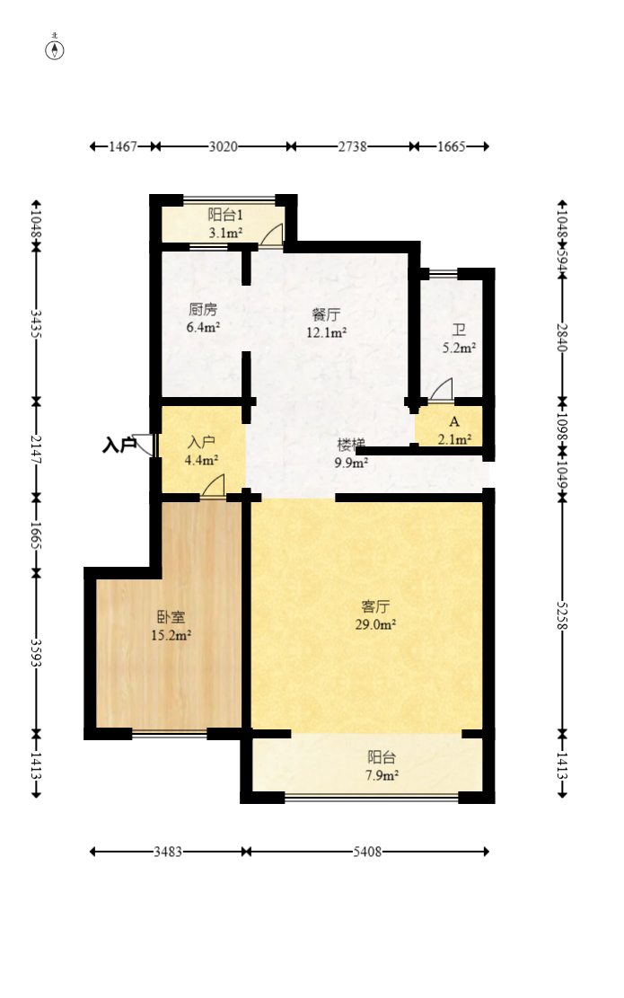合能枫丹新里  4室2厅2卫    175.0万 合能枫丹新里  4室2厅2卫    175.0万户型图