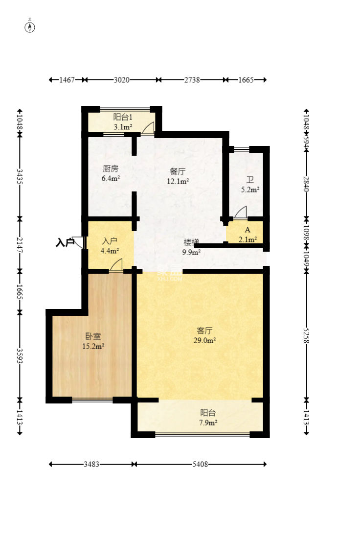 合能楓丹新里  4室2廳2衛(wèi)   175.00萬(wàn)