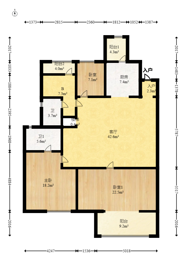 和顺府  4室2厅0卫   176.00万室内图1