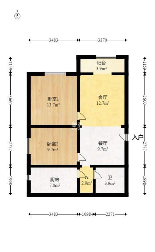 左岸右岸  1室0厅0卫   72.80万