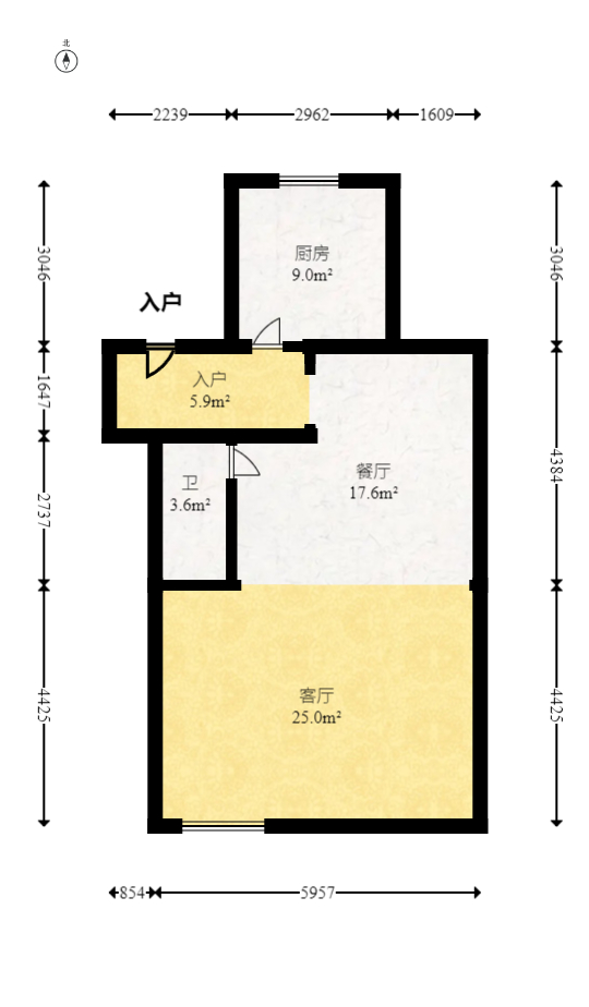 碧桂园威尼斯城  6室2厅4卫    260.0万室内图1