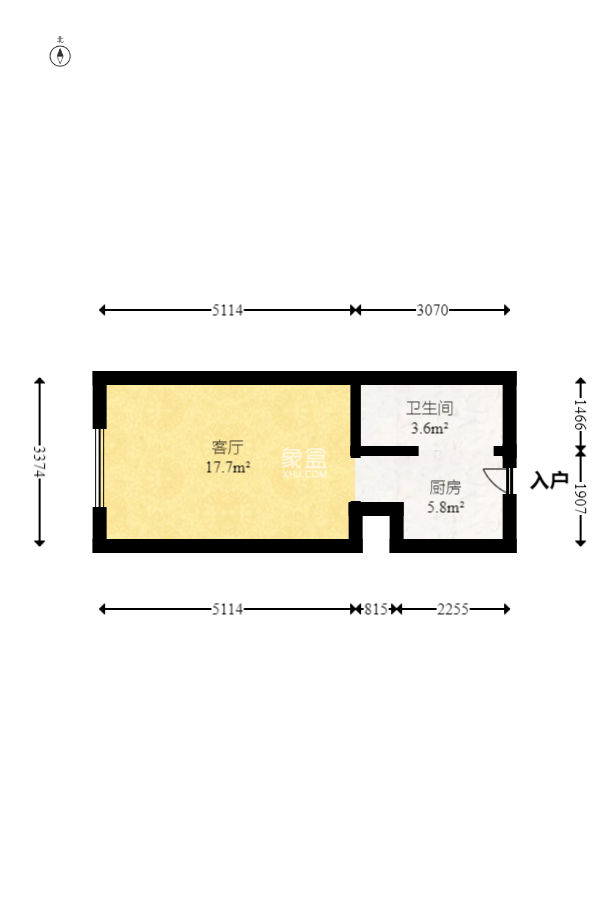 时代MOMA云PARK  1室1厅1卫   34.60万