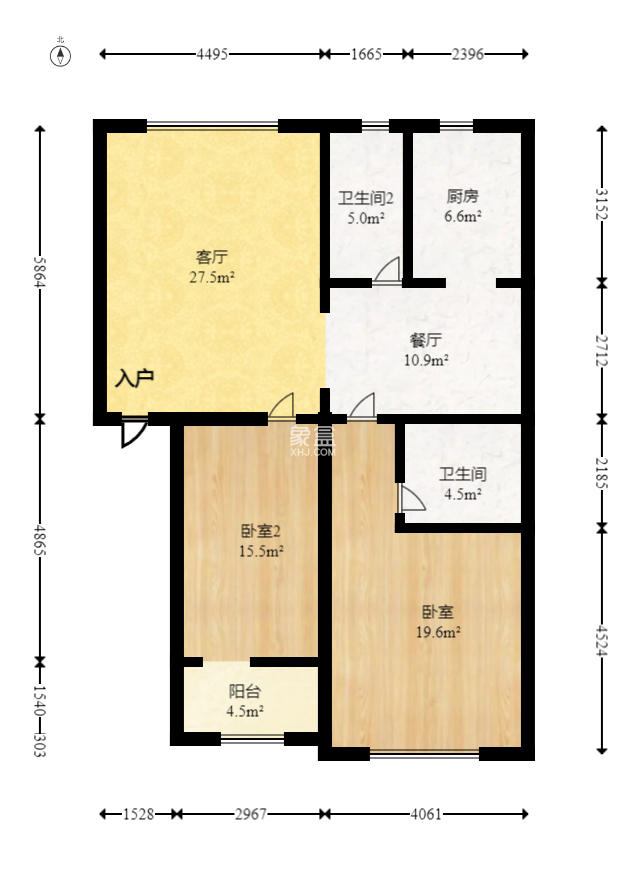 泉塘小区  3室2厅2卫    45.0万 泉塘小区  3室2厅2卫    45.0万户型图