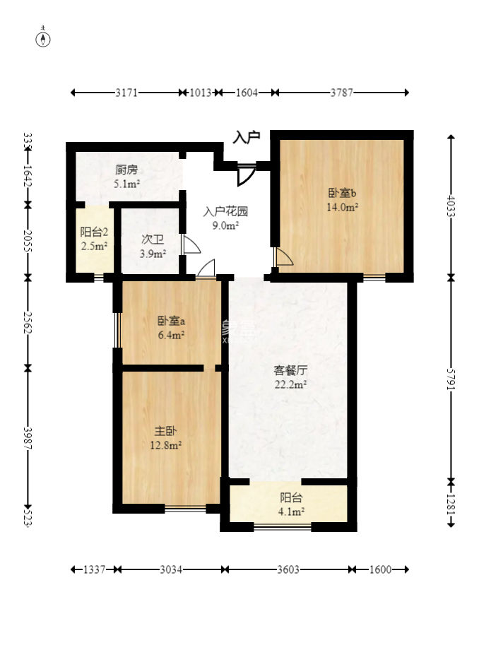 旭辉御府  3室2厅1卫   110.00万