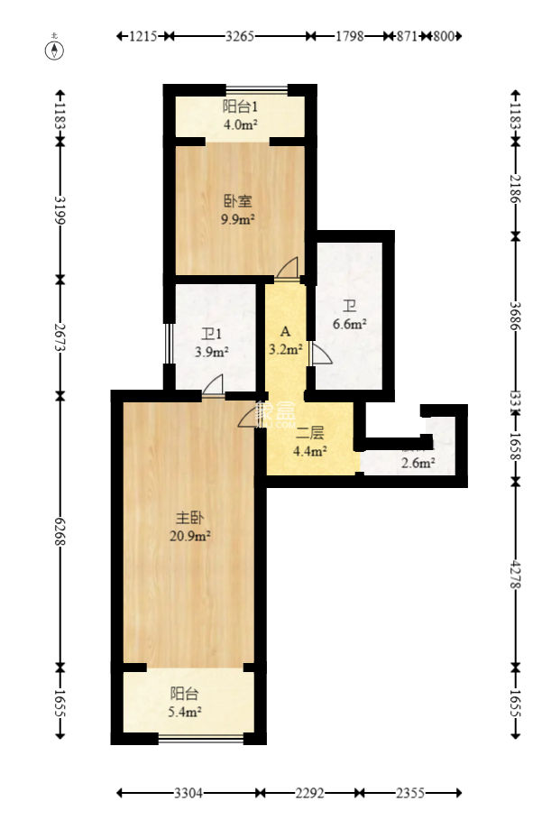 愛情公望府  6室3廳3衛(wèi)   280.00萬