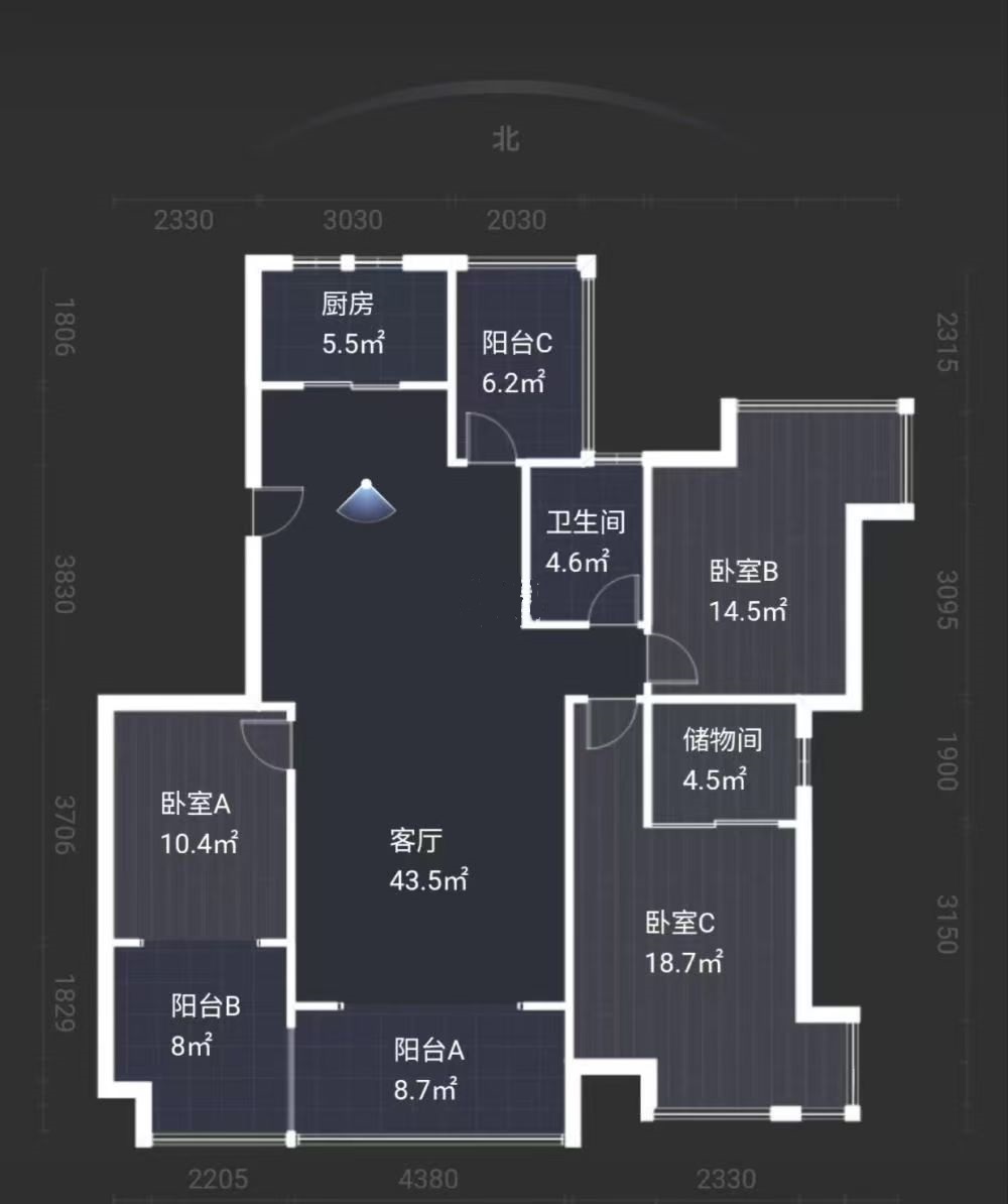 山水文园  3室2厅2卫   51.80万