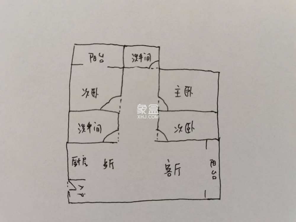 枫溪城  3室2厅2卫   35.00万