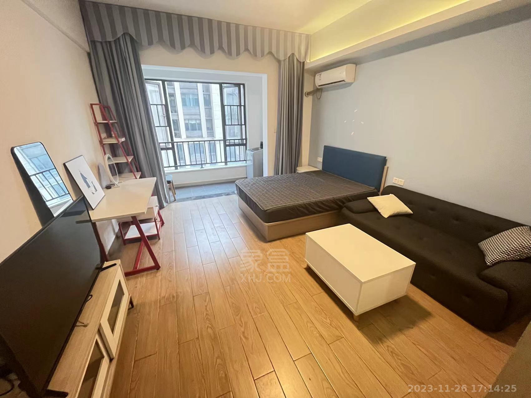 中泰财富湘江 1室1厅1卫 1200.0元/月 中泰财富湘江 1室1厅1卫 1200.0元/月室内图