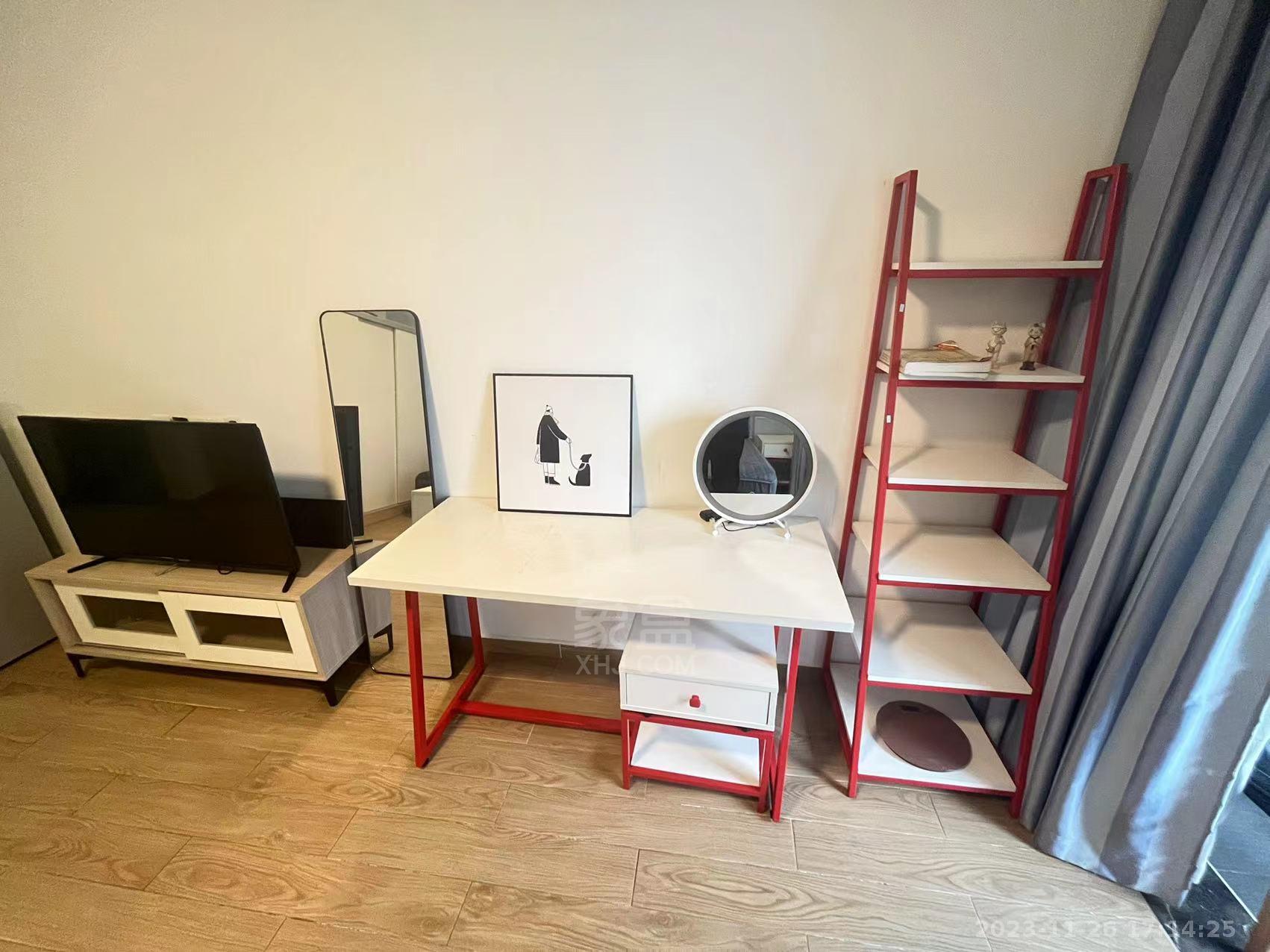 中泰财富湘江 1室1厅1卫 1200.0元/月 中泰财富湘江 1室1厅1卫 1200.0元/月室内图