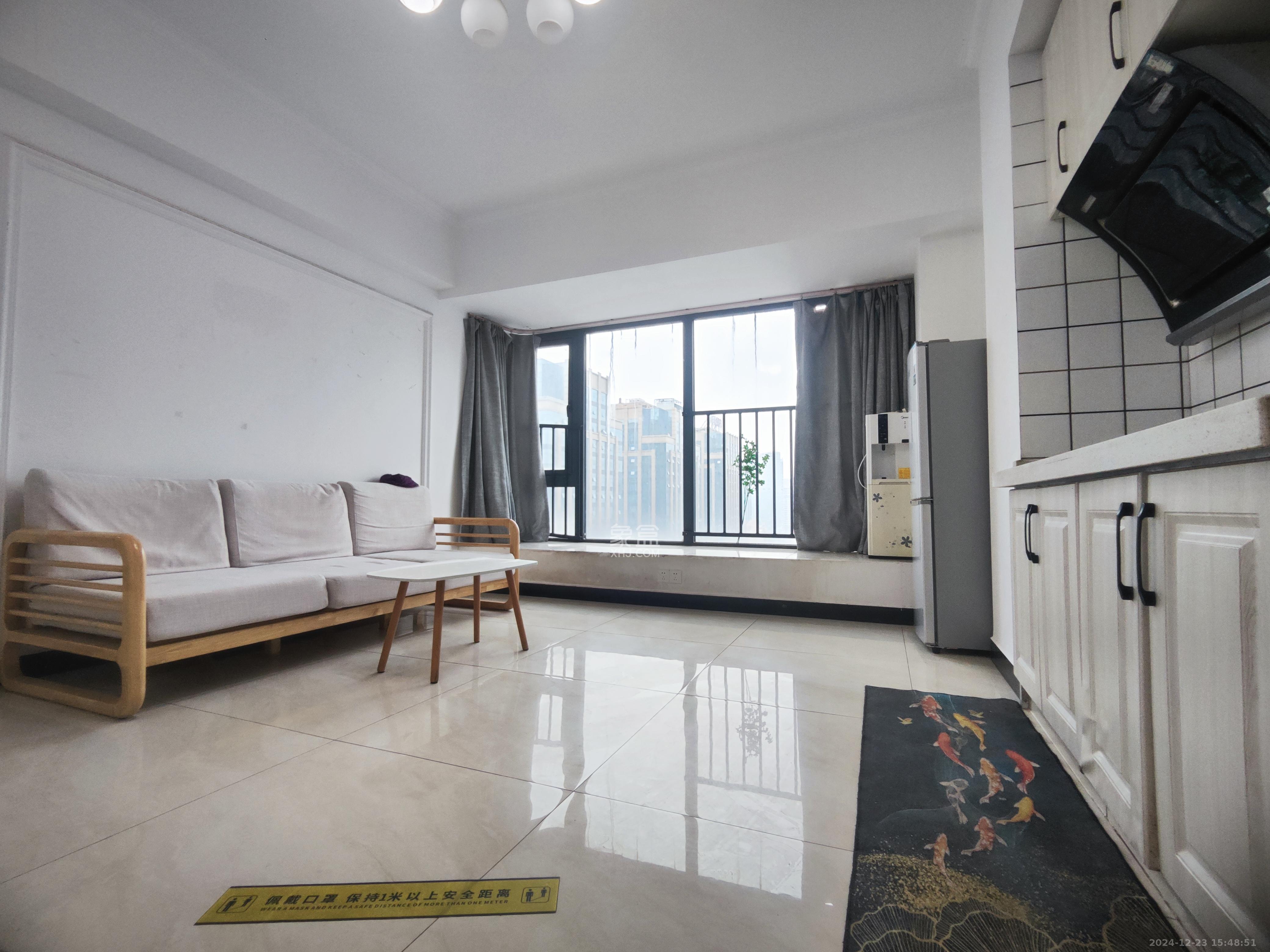 复地星光天地 2室1厅1卫 2400.0元/月 复地星光天地 2室1厅1卫 2400.0元/月室内图