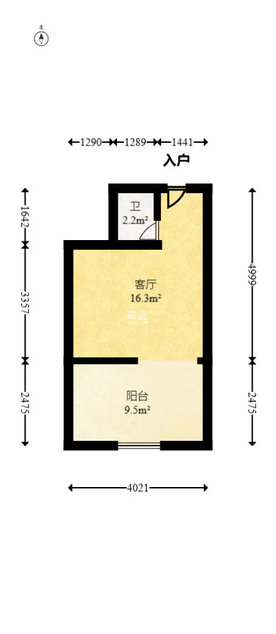 建安像素匯  1室0廳1衛(wèi)   24.80萬(wàn)