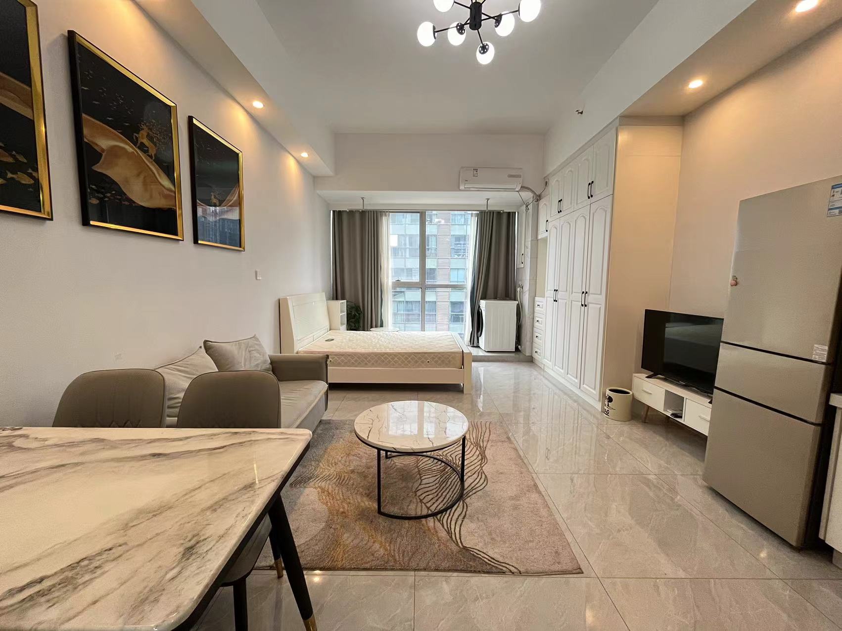 奥克斯滨仕花园(奥克斯洋湖广场/奥克斯中心) 1室1厅1卫 1900.0元/月 奥克斯滨仕花园(奥克斯洋湖广场/奥克斯中心) 1室1厅1卫 1900.0元/月室内图