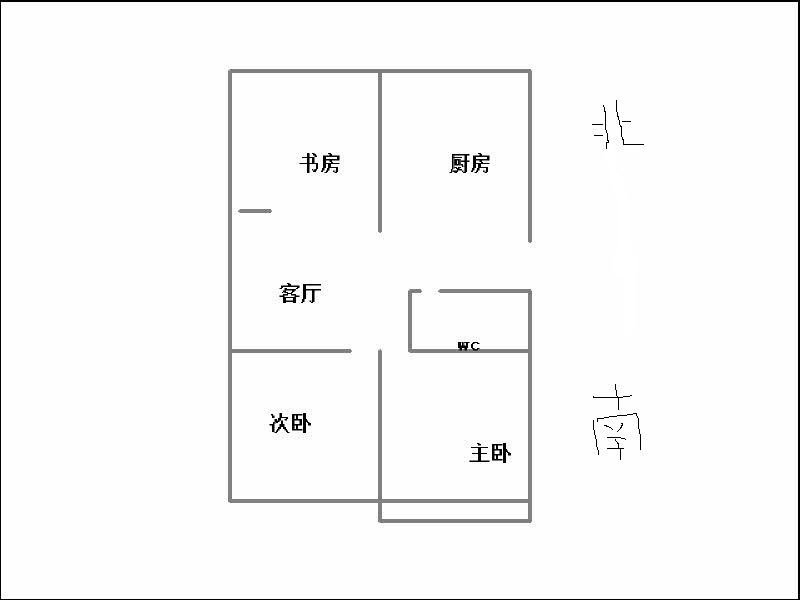 创鑫三期（阳光嘉园，东柳东街69号）  3室2厅1卫   73.00万室内图