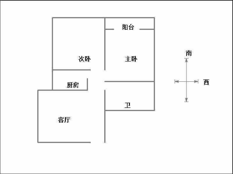 创鑫六期(阳光福邸)  2室2厅1卫   1500.00元/月