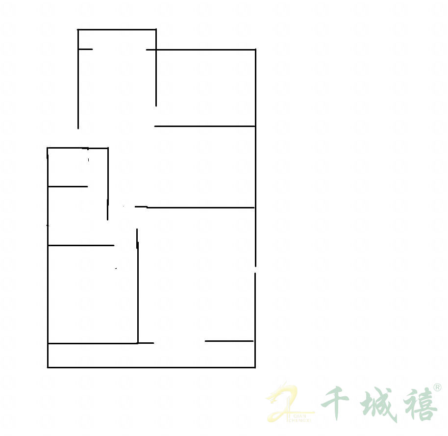 公安小区  3室2厅1卫   1200.00元/月