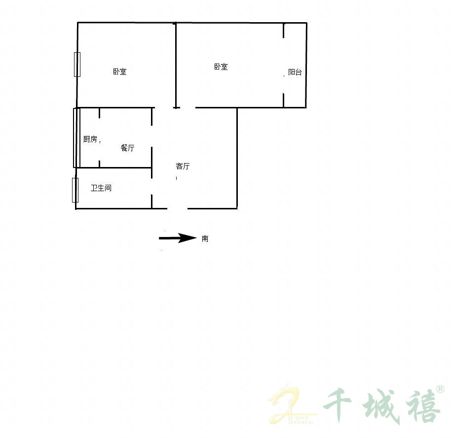 棉机家属院  2室1厅1卫   25.00万