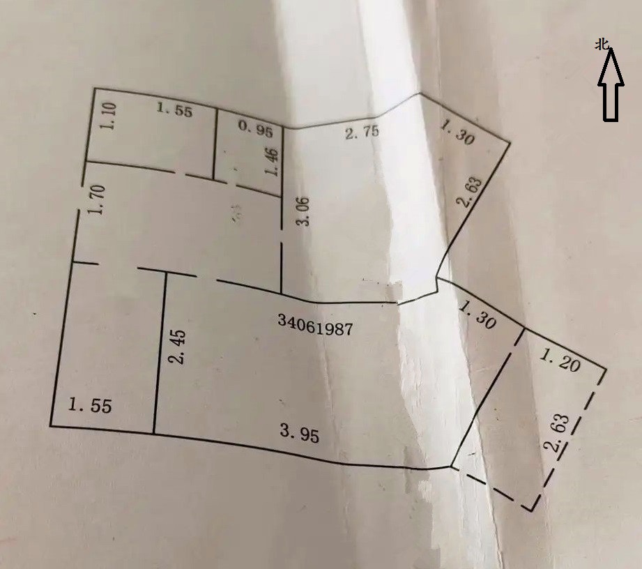 中华南大街13号院  2室1厅1卫   36.00万户型图