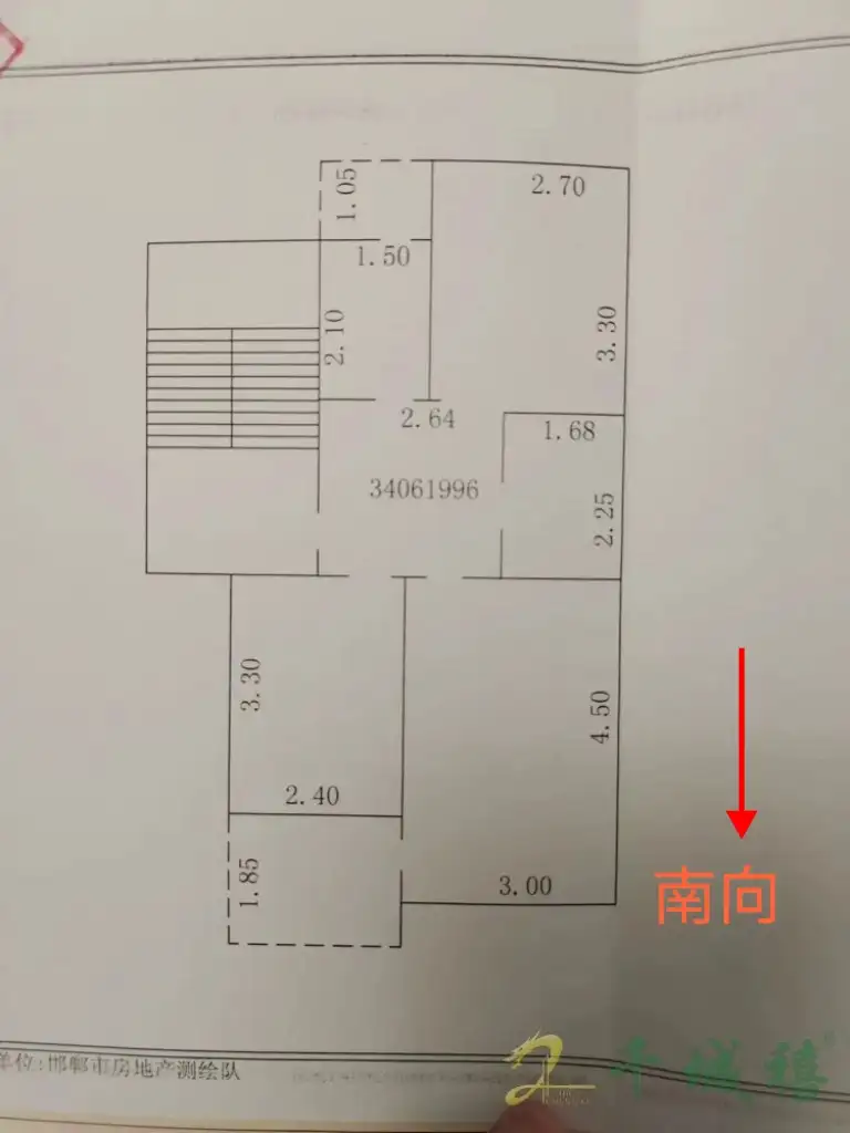 邯钢罗二生活区  3室1厅1卫   60.00万室内图1