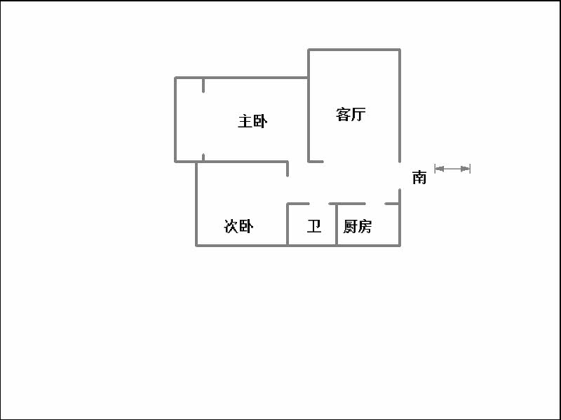 华信山水文苑北院（山水文苑秀园二期）  2室2厅1卫   80.00万