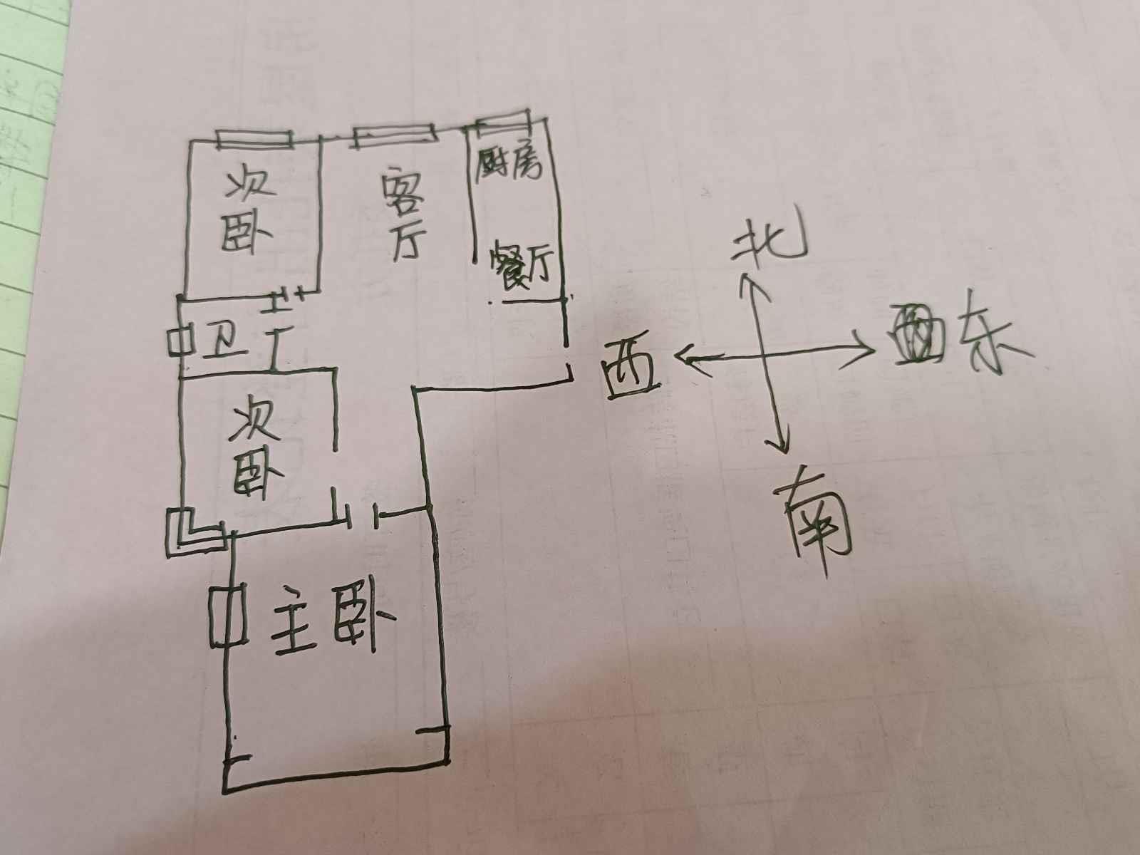 创鑫五期(阳光领地)（东柳东街89号）  3室2厅2卫   142.00万室内图