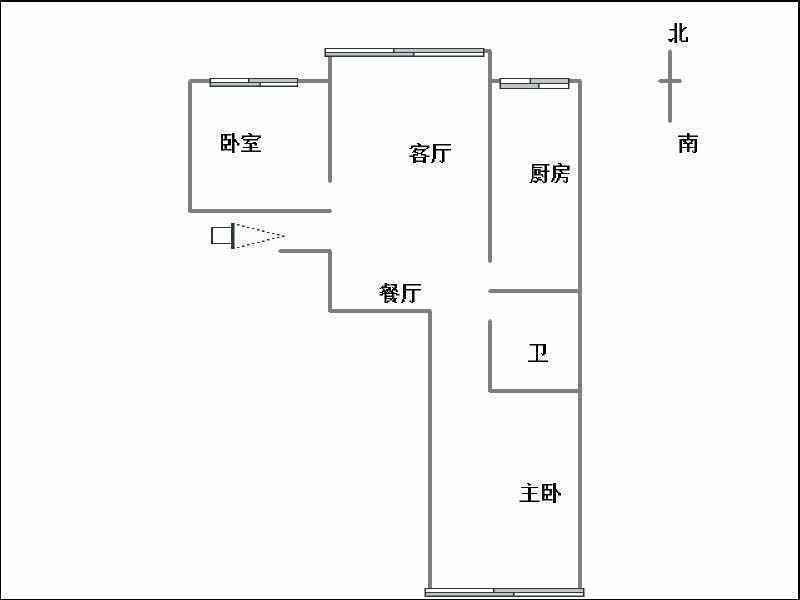 春风小区  2室2厅1卫   120.00万