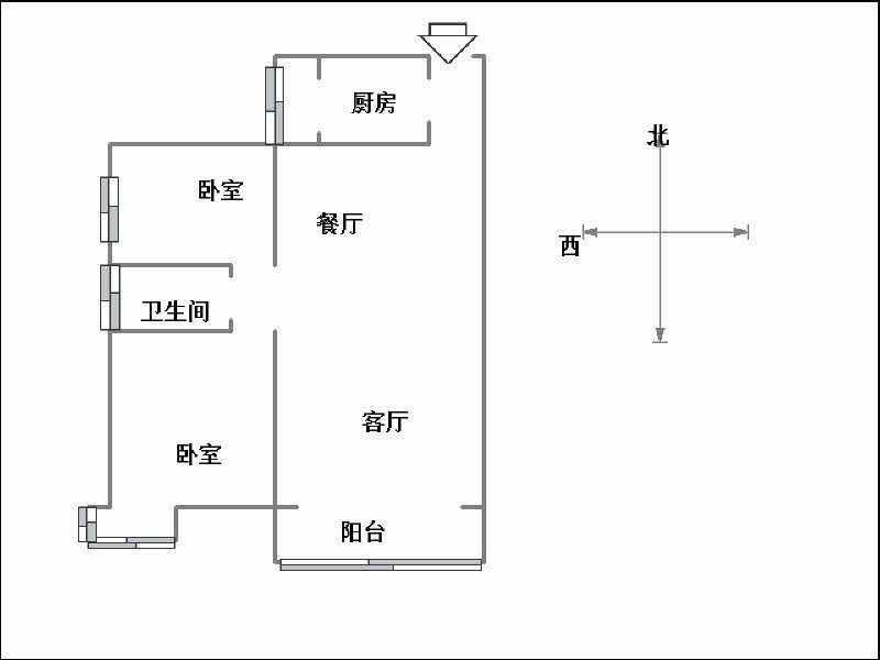 华信山水文苑南院（逸园小区）（一期）  2室2厅1卫   98.00万