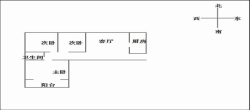 绿树林枫  3室2厅1卫   106.00万