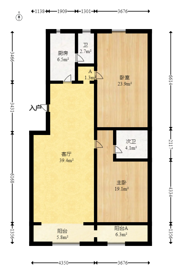 湘绣城  3室2厅2卫    45.0万 湘绣城  3室2厅2卫    45.0万户型图
