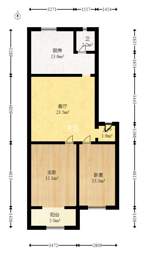 湘绣城  2室2厅1卫   35.80万