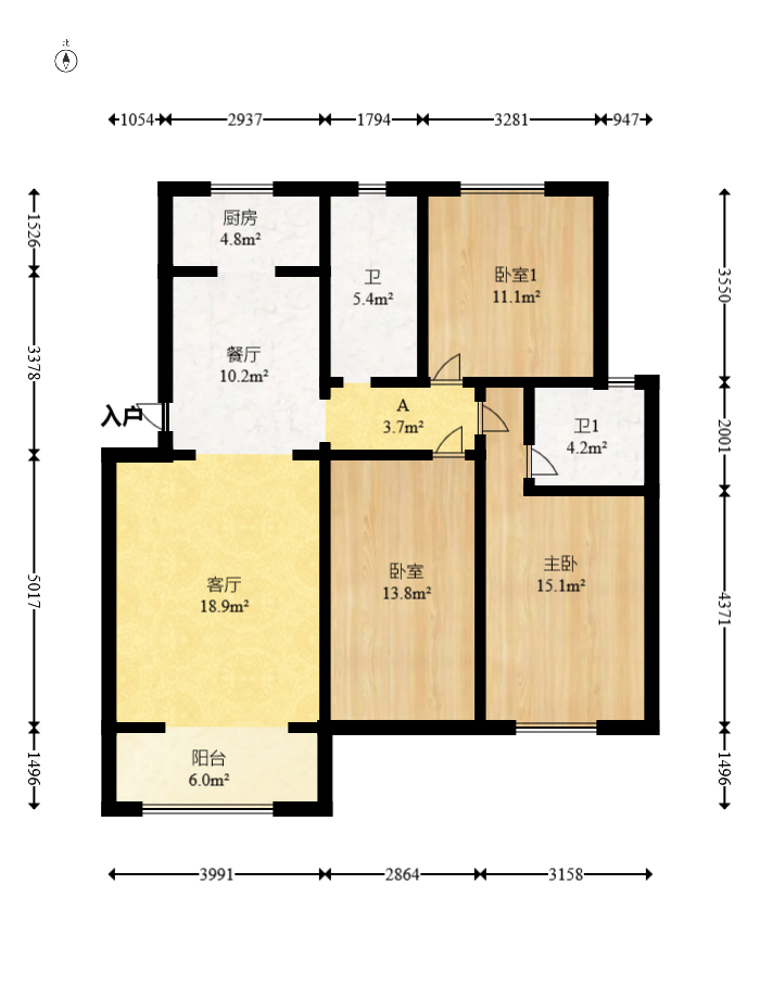 华业新城之都(星城之家) 3室2厅2卫 49.8万 华业新城之都(星城之家) 3室2厅2卫 49.8万户型图