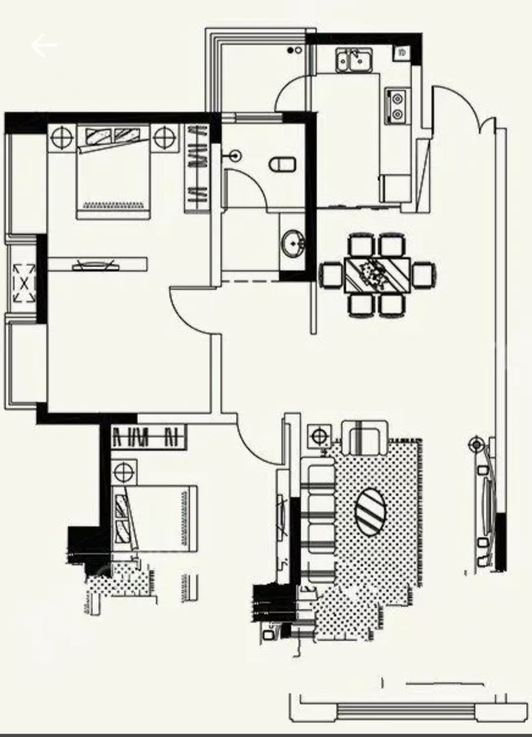 华晨神农湾 2室1厅1卫 53.0万 华晨神农湾 2室1厅1卫 53.0万室内图