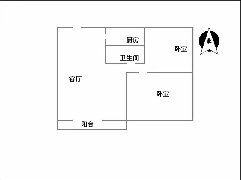 丰泰小区  2室2厅1卫   70.00万室内图1