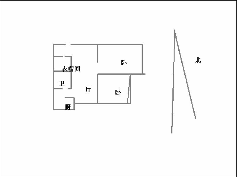 连城别苑悦龙庭  2室1厅1卫   79.00万室内图