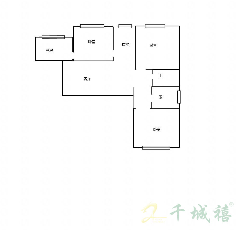 赵都新城盛和园  4室2厅2卫   3500.00元/月