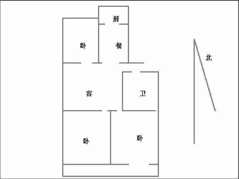 和平东小区（和平路391号院）  3室2厅1卫   80.00万