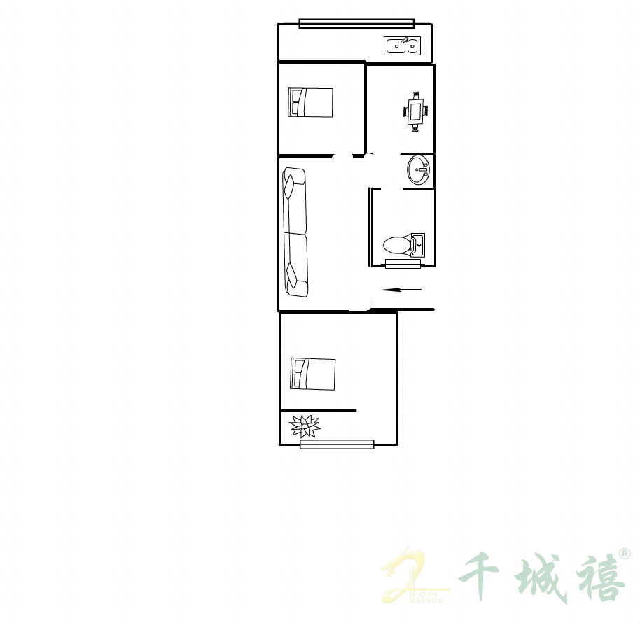 南苑小区（学院北路85号院）  2室2厅1卫   61.00万室内图1