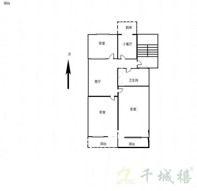 劳动路甲82号院  3室2厅1卫   85.00万