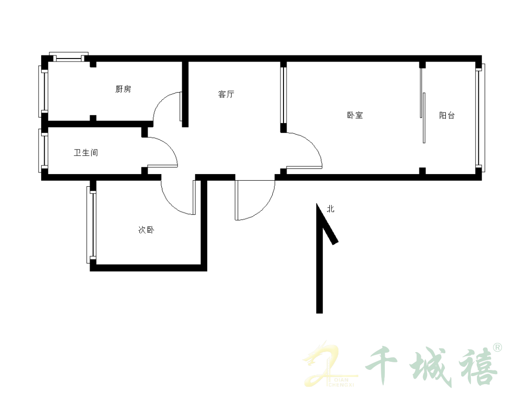 邯山南大街乙130号院(邯山南大街130号)  2室1厅1卫   36.00万