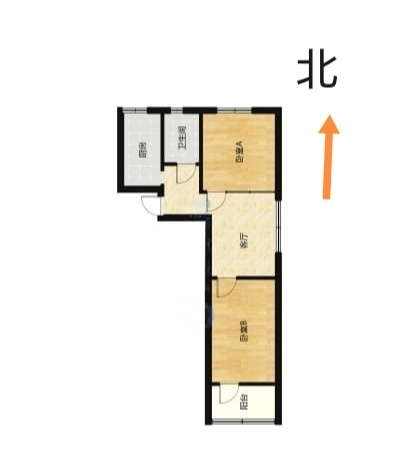 贸易街90号院  2室1厅1卫   39.00万