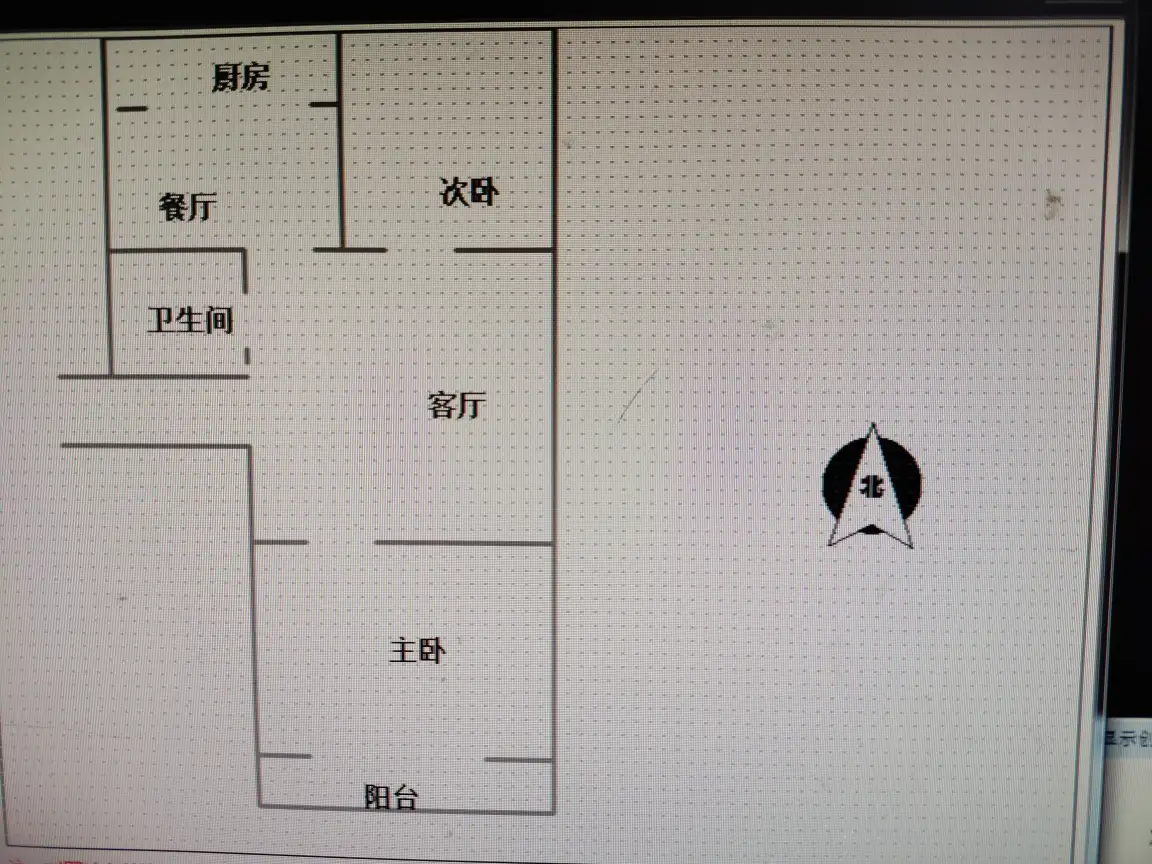 灯具厂家属院  2室1厅1卫   53.00万室内图1