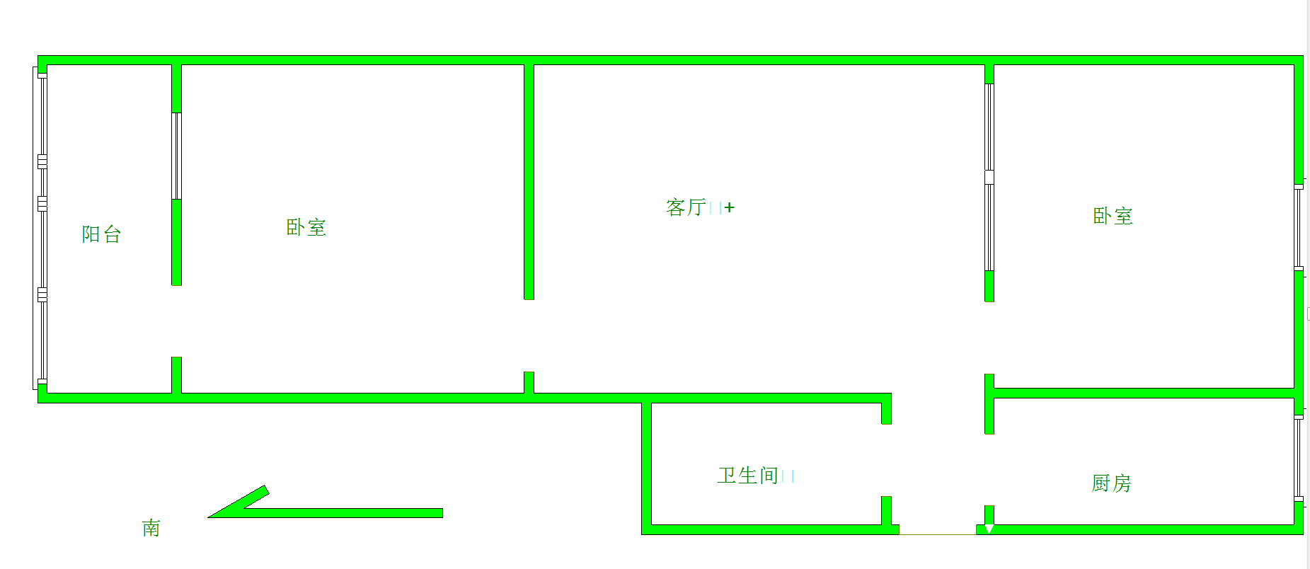 中医院北胡同  2室1厅1卫   47.00万