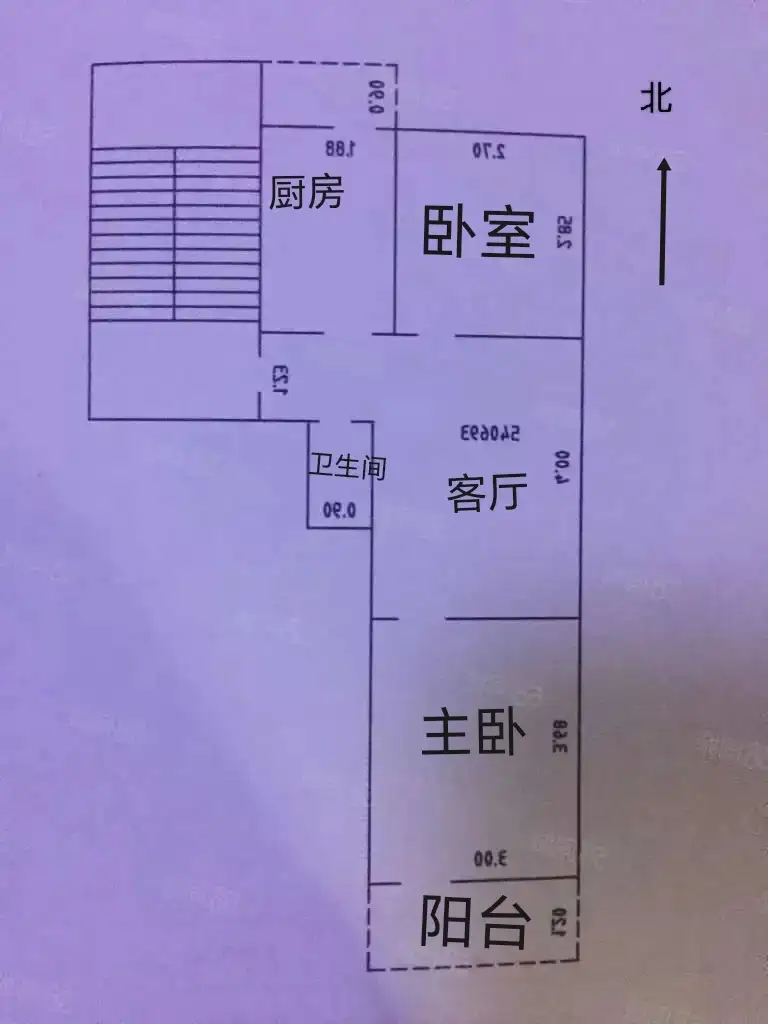 中华巷19号院  2室1厅1卫   33.50万