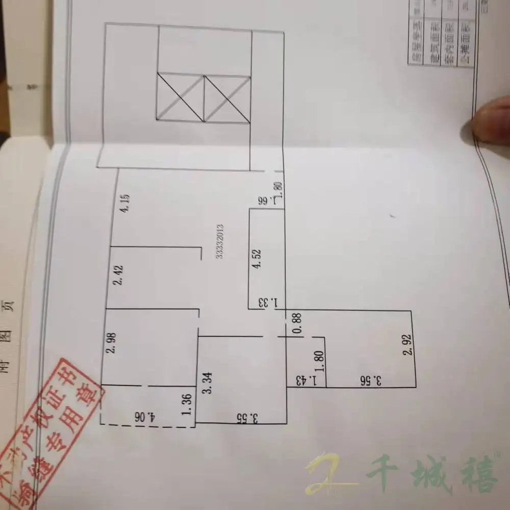 天润雅园  3室2厅2卫   115.00万室内图