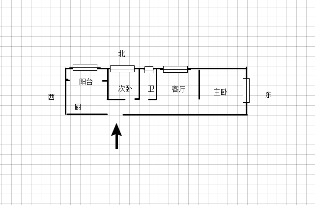 百家乐园西区(百家乐园一号院)  2室2厅1卫   45.00万室内图1