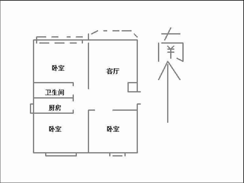 桃源山庄（镜湖山庄）  2室2厅1卫   98.00万