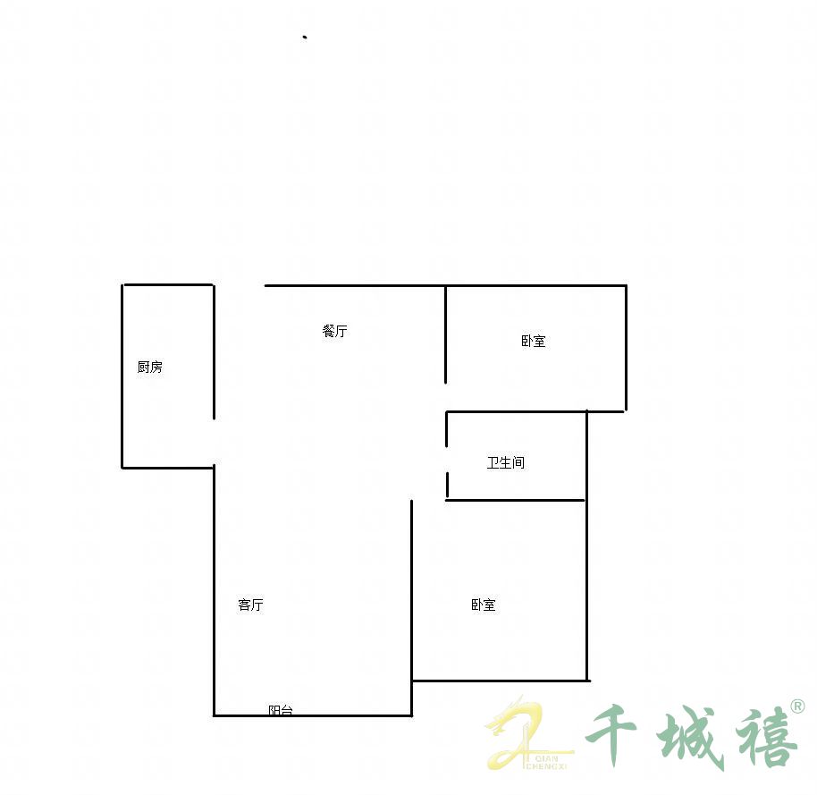 春风小区  2室2厅1卫   85.00万室内图