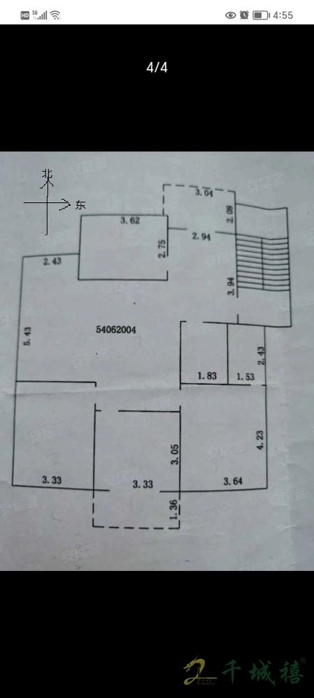 育德花园南区  4室2厅2卫   2200.00元/月室内图1